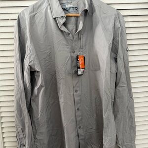 Kuhl Men's Silver Button Down Shirt